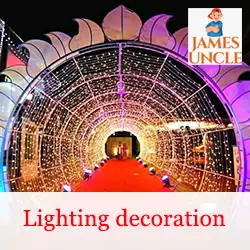 Lighting decoration Mr. Bappa Saha in Naihati